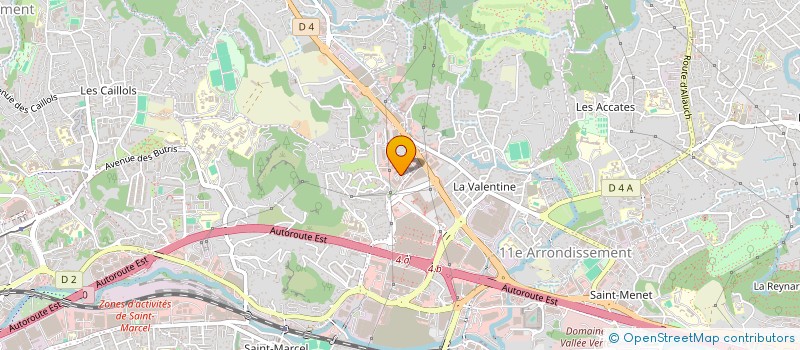 localisation de l'entreprise K2 INTERNATIONAL  MARSEILLE