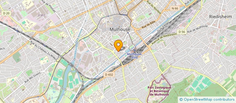 localisation de l'entreprise K2 P EDITIONS à MULHOUSE