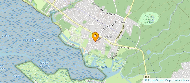 localisation de l'entreprise K2 REFRIGERATION  LANTON