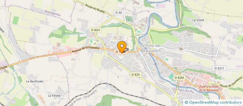 localisation de l'entreprise K2 RENOV  LE PONT-DE-BEAUVOISIN