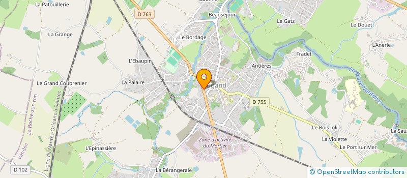 localisation de l'entreprise K2 RENOVATION  CUGAND