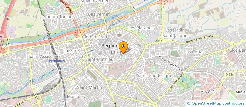 localisation de l'entreprise K2 SAS à PERPIGNAN