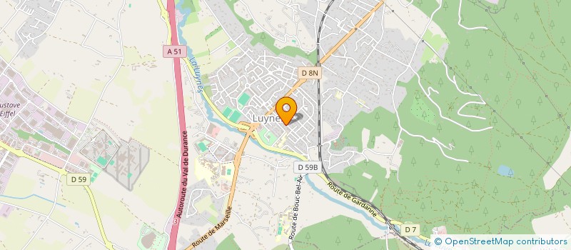 localisation de l'entreprise K2A  AIX-EN-PROVENCE
