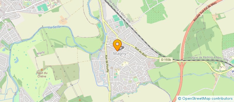 localisation de l'entreprise K2B ENERGIE  METZ