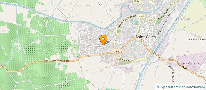 localisation de l'entreprise K2BTRANSPORTS à SAINT-GILLES