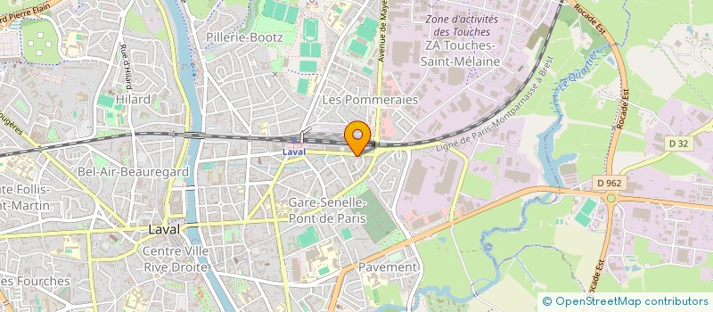 localisation de l'entreprise K2H EVENTS  LAVAL