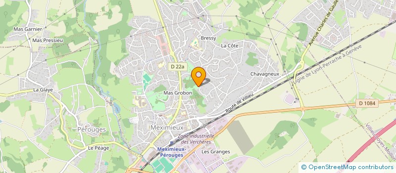 localisation de l'entreprise K2J à MEXIMIEUX