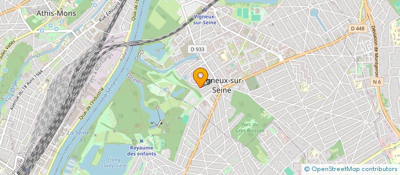 localisation de l'entreprise K2JULIA à VIGNEUX-SUR-SEINE