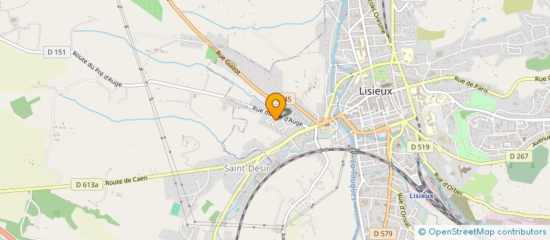 localisation de l'entreprise K2K à LISIEUX