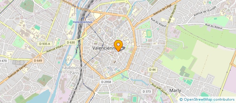 localisation de l'entreprise K2L à VALENCIENNES