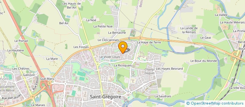localisation de l'entreprise K2L  SAINT-MALO