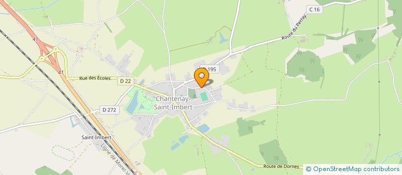 localisation de l'entreprise K2L SCI à CHANTENAY-SAINT-IMBERT