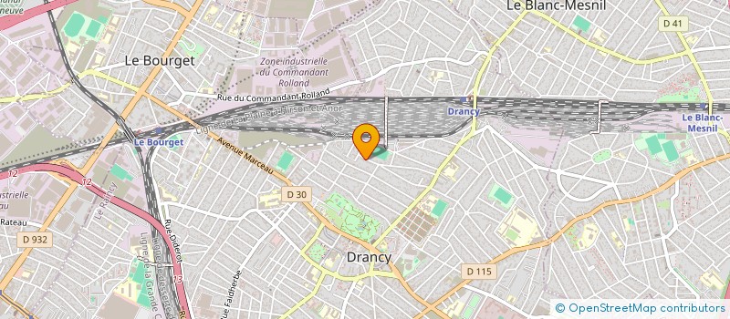 localisation de l'entreprise K2L TRANSPORTS à DRANCY