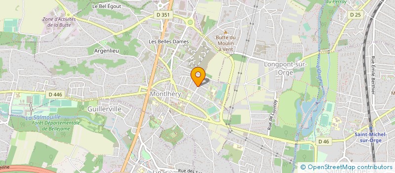 localisation de l'entreprise K2LE  MONTLHERY