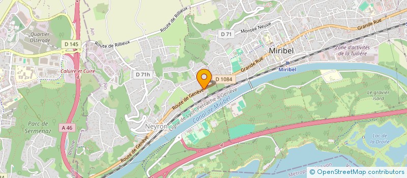 localisation de l'entreprise K2LMP  NEYRON