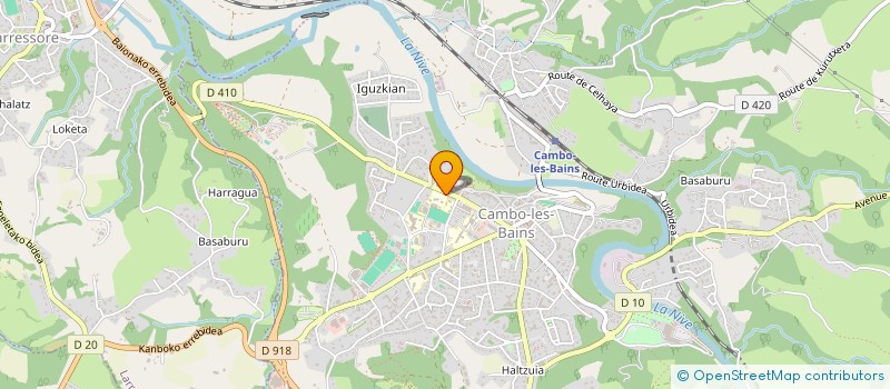 localisation de l'entreprise K2LOR à CAMBO-LES-BAINS