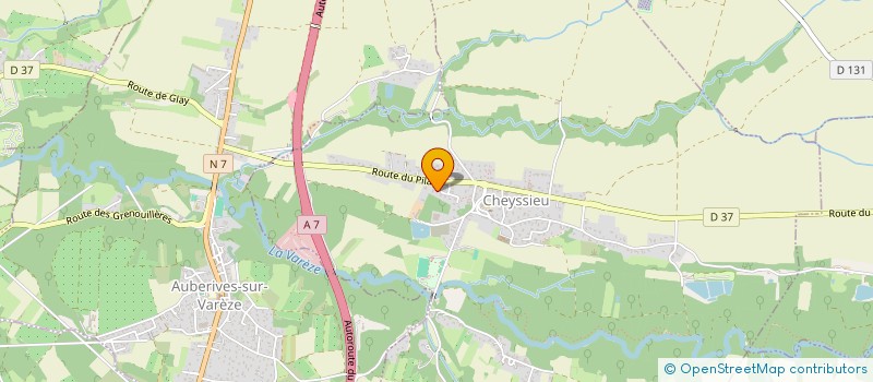 localisation de l'entreprise K2LOUZE  CHEYSSIEU