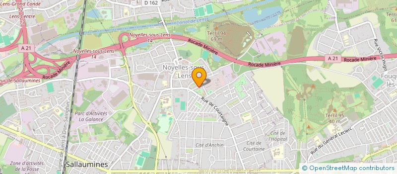 localisation de l'entreprise K2LS  NOYELLES-SOUS-LENS