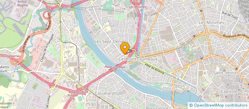 localisation de l'entreprise K2M à TOULOUSE