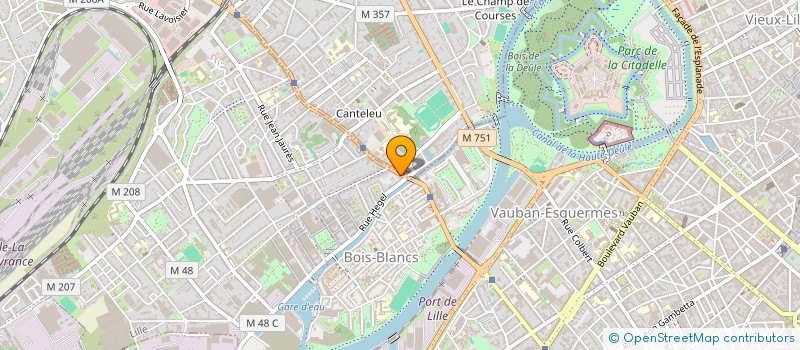 localisation de l'entreprise K2M à LILLE