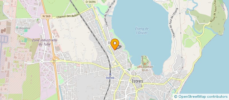 localisation de l'entreprise K2M CONCEPT  ISTRES