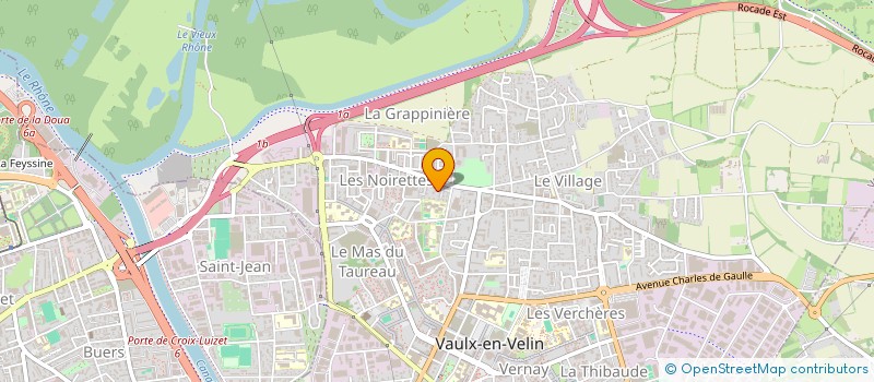 localisation de l'entreprise K2M I  VAULX-EN-VELIN