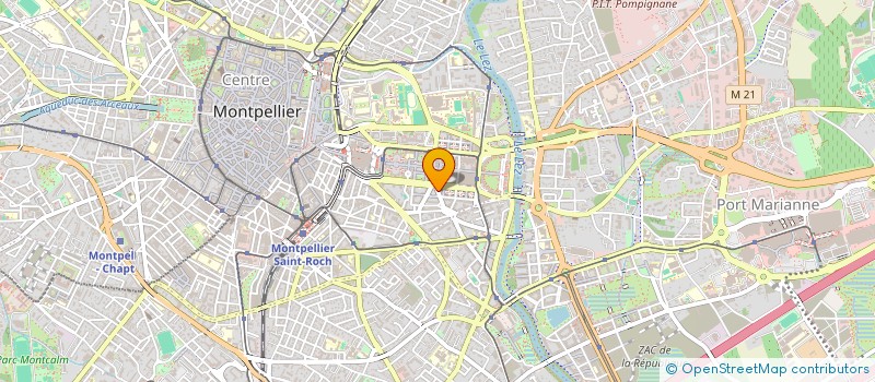 localisation de l'entreprise K2M - KINE MOOV MONTPELLIER à MONTPELLIER