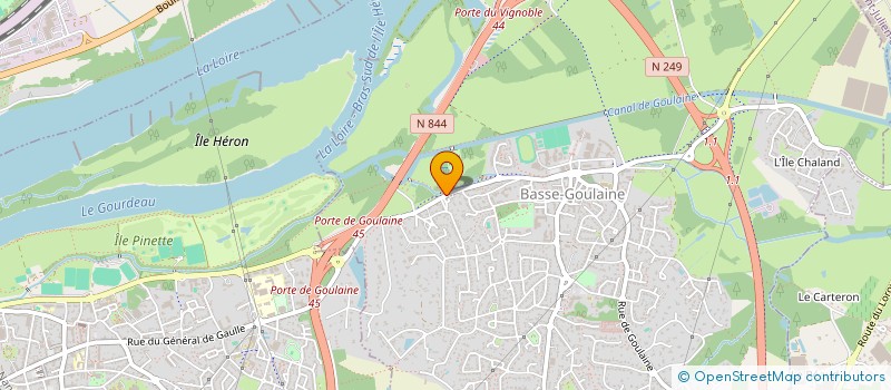 localisation de l'entreprise K2MC à BASSE-GOULAINE