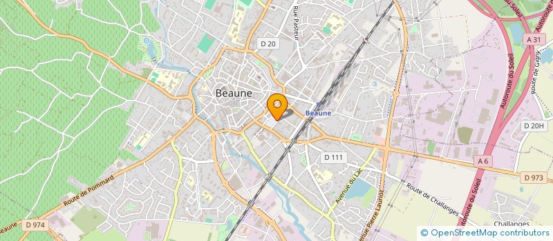 localisation de l'entreprise K2O à BEAUNE