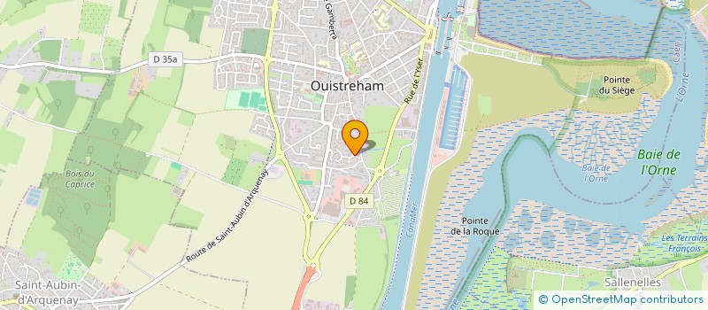 localisation de l'entreprise K2O IMMOBILIER  OUISTREHAM