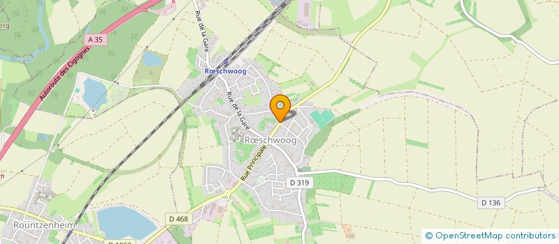 localisation de l'entreprise K2R  RSCHWOOG