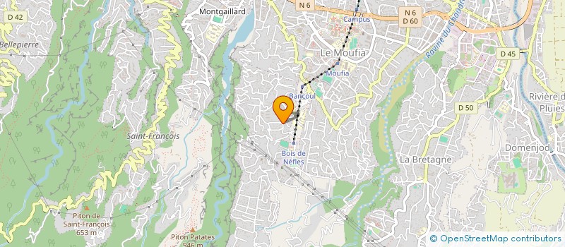 localisation de l'entreprise K2S  SAINT-DENIS