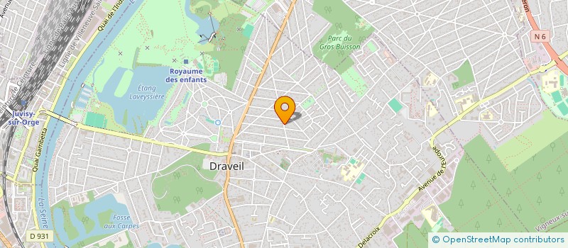 localisation de l'entreprise K2S AUTO à DRAVEIL