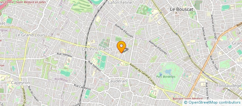 localisation de l'entreprise K2TP  BORDEAUX