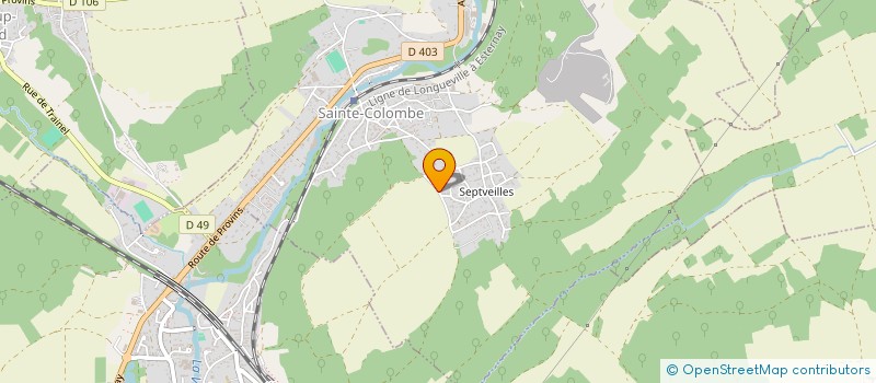 localisation de l'entreprise K2WASH  SAINTE-COLOMBE