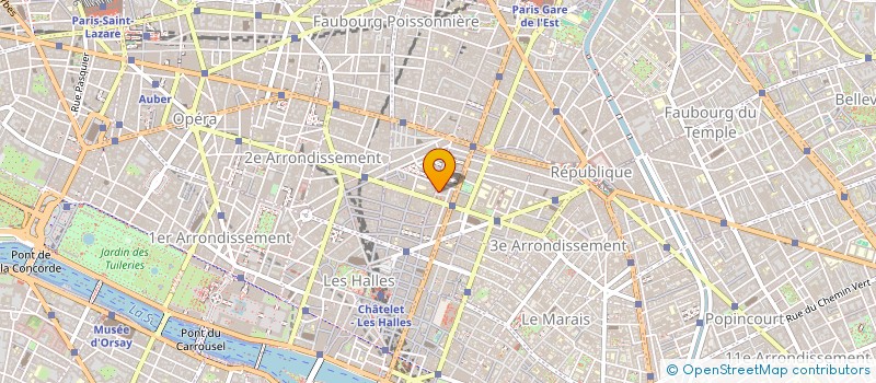 localisation de l'entreprise K2Z  PARIS