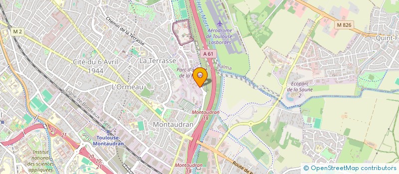 localisation de l'entreprise K3 EXPERTISES  TOULOUSE