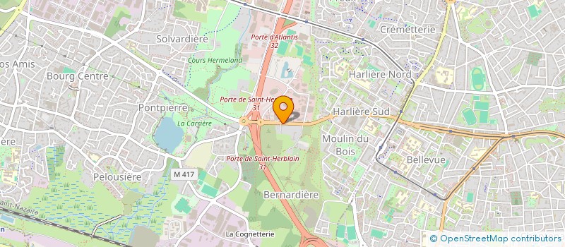 localisation de l'entreprise K3-INVEST à NANTES