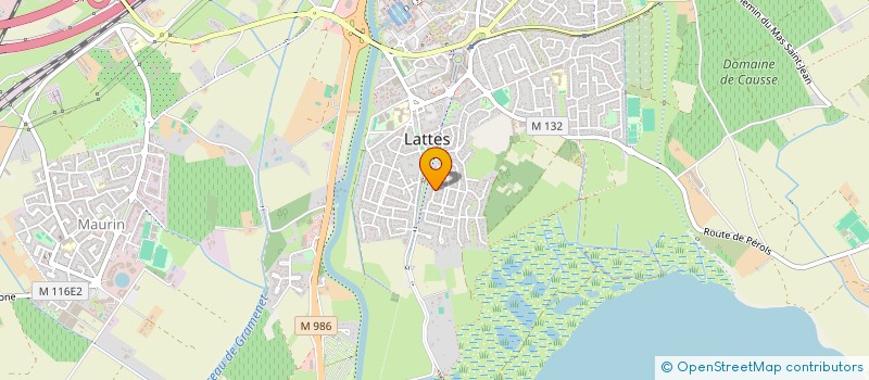 localisation de l'entreprise K3E à LATTES