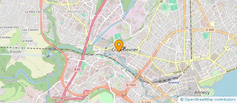 localisation de l'entreprise K3MK COMPANY à ANNECY