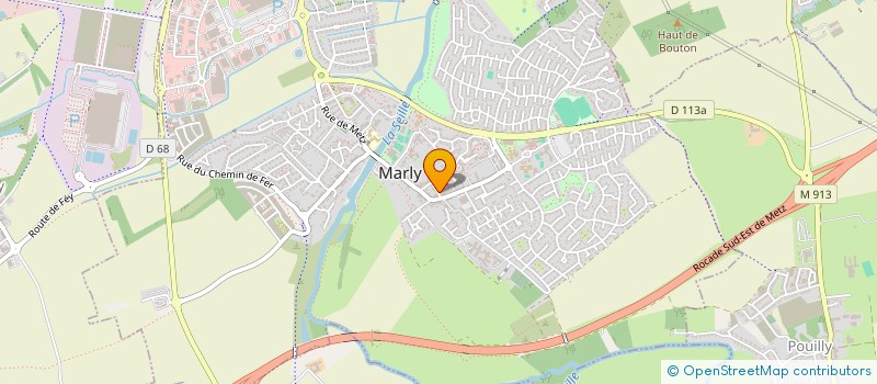 localisation de l'entreprise K3S IMMO à MARLY