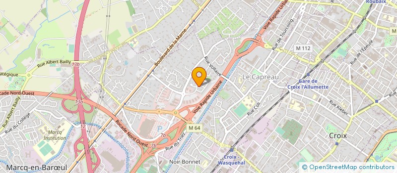 localisation de l'entreprise K4C INVEST à VILLENEUVE-D'ASCQ