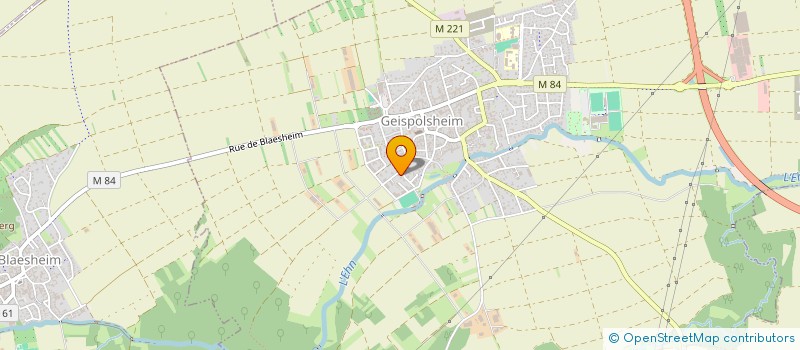 localisation de l'entreprise K5 FLOCON  GEISPOLSHEIM