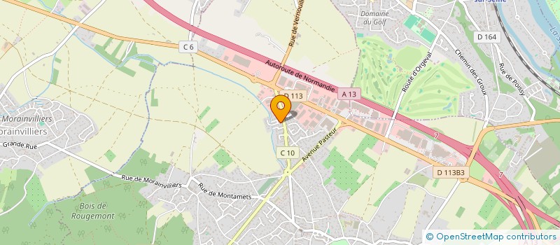 localisation de l'entreprise K6 CONTROL à ORGEVAL