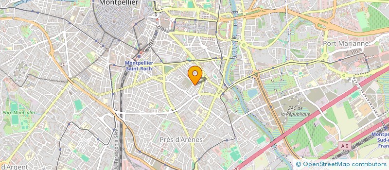 localisation de l'entreprise K7 à MONTPELLIER