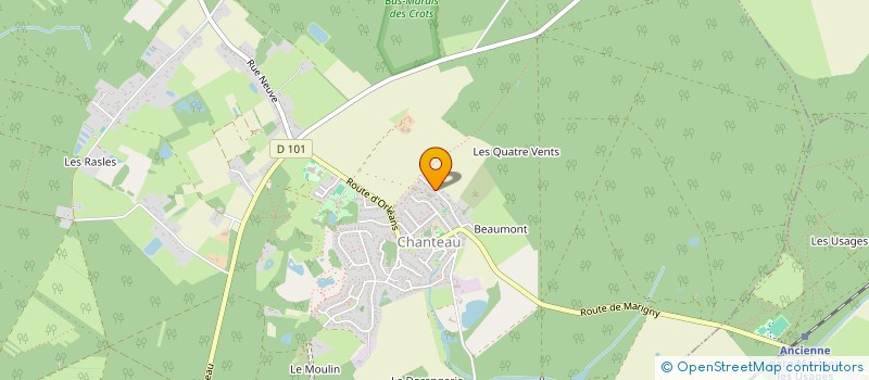 localisation de l'entreprise K9 CONSULTING FRANCE à CHANTEAU