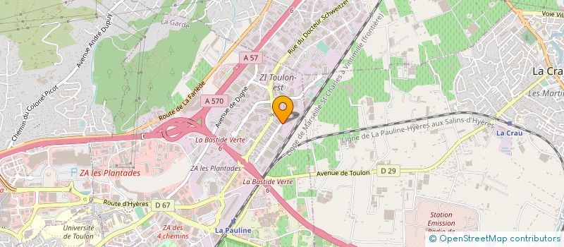 localisation de l'entreprise K9 ENERGY  LA GARDE