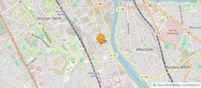 localisation de l'entreprise KA-10 à VITRY-SUR-SEINE
