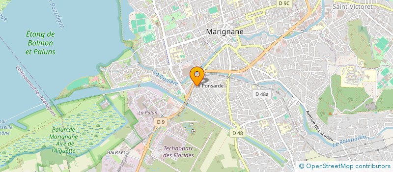 localisation de l'entreprise KA  MARIGNANE