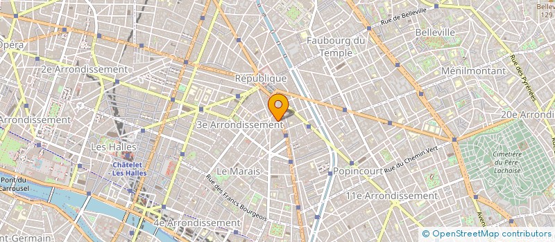localisation de l'entreprise KA AND FA à PARIS